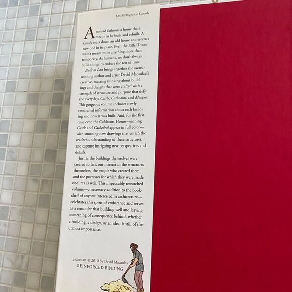 Architecture Book Built to Last - Castle, Cathedral, Mosque - by David Macaulay - Picture 3 of 11